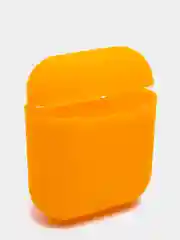 Оранжевый силиконовый чехол для наушников AirPods 1, 2