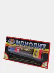 Супер-клей моментальный секундный "Монолит", 3 грамма