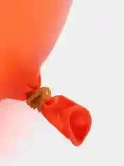 Оранжевый воздушный шар