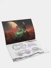 Раскраска-игра "Разрушители"