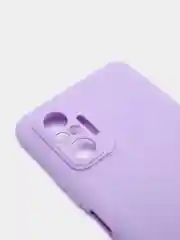 Лавандовый чехол Xiaomi Redmi Note 10 Pro / Note 10 Pro Max силиконовый