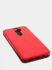 Красный чехол книжка на Xiaomi Redmi Note 8 Pro (Сяоми Редми Нот 8 Про)