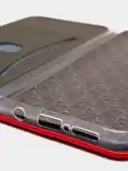 Красный чехол книжка на Xiaomi Redmi Note 8 Pro (Сяоми Редми Нот 8 Про)