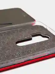 Красный чехол книжка на Xiaomi Redmi Note 8 Pro (Сяоми Редми Нот 8 Про)