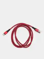 Красный кабель для зарядки телефона Micro-USB