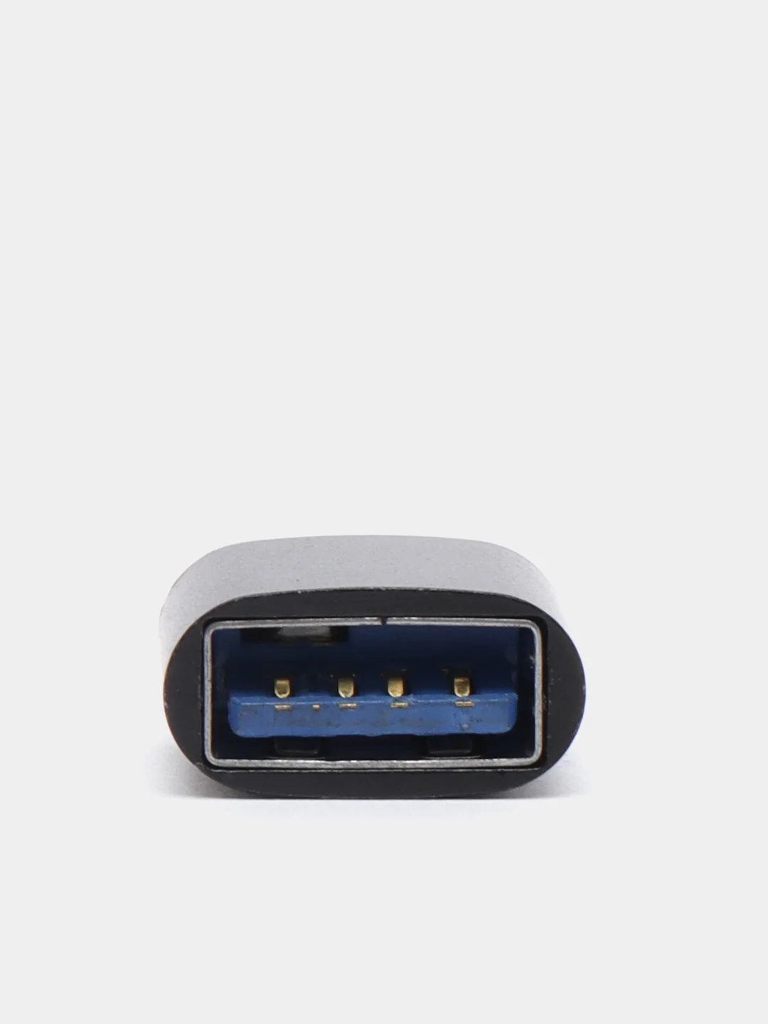 Черный переходник с USB 3.1 на Type-C 3.1