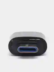 Черный переходник с USB 3.1 на Type-C 3.1
