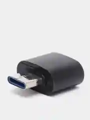Черный переходник с USB 3.1 на Type-C 3.1