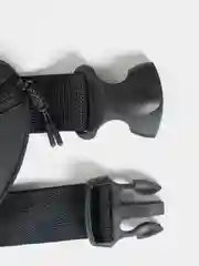 Черный сумка на пояс однотонная, 4 цвета