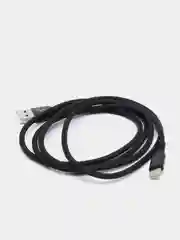Черный кабель для зарядки телефона Micro-USB