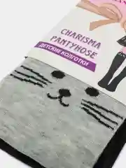 Серый колготки Кошка детские и подростковые