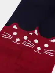 Синий колготки Кошка детские и подростковые