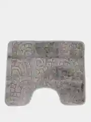 Серый коврик для туалета Icarpet "Актив", 50 х 60