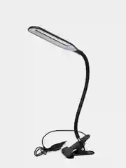 Черный настольная LED лампа для косметолога, для маникюра, ресниц, светильник настольный