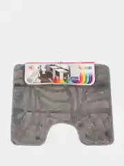 Серый коврик для туалета Icarpet "Актив", 50 х 60
