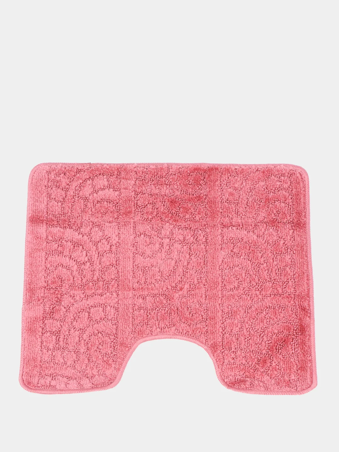 Кораллово-розовый коврик для туалета Icarpet "Актив", 50 х 60