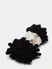 Черный пряжа Alize Puffy