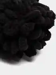 Черный пряжа Alize Puffy