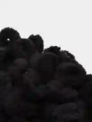Черный пряжа Alize Puffy