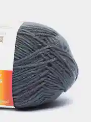 Угольный пряжа Пехорка "Детская новинка", акрил, 50 г, 200 м