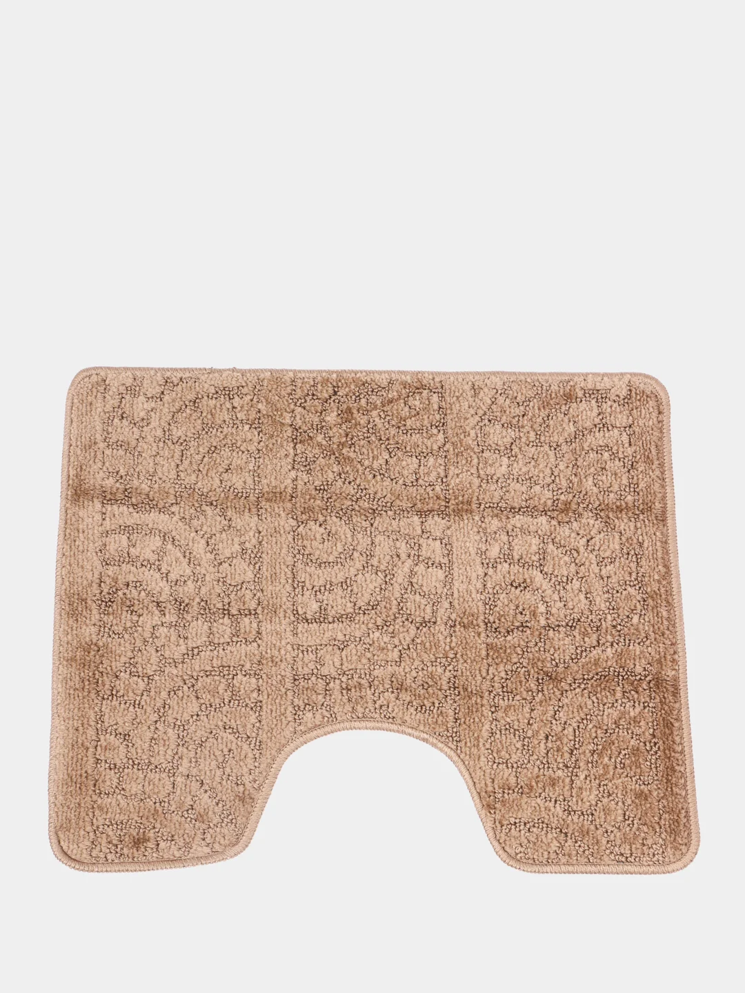 Кораллово-розовый коврик для туалета Icarpet "Актив", 50 х 60