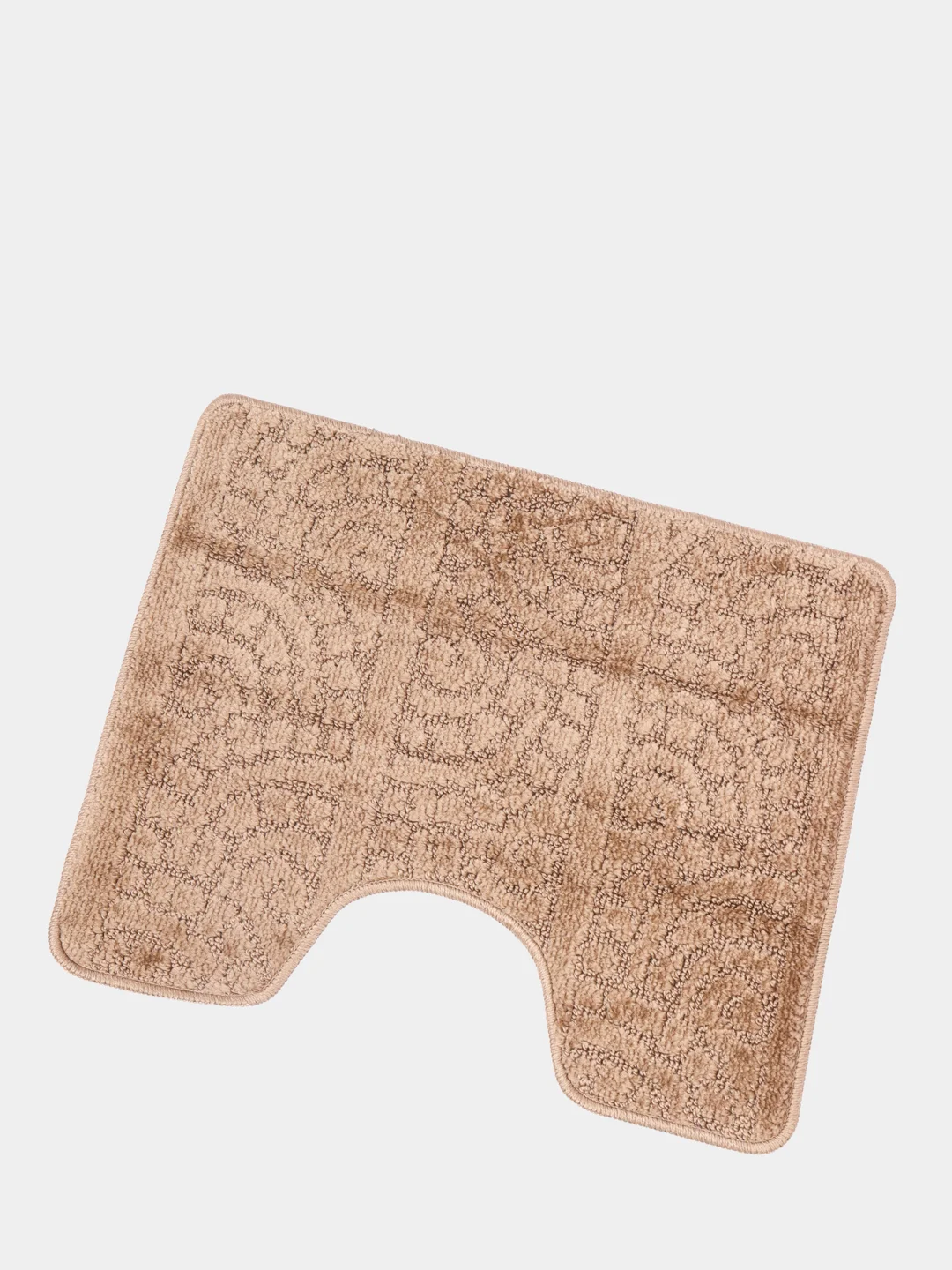 Кораллово-розовый коврик для туалета Icarpet "Актив", 50 х 60
