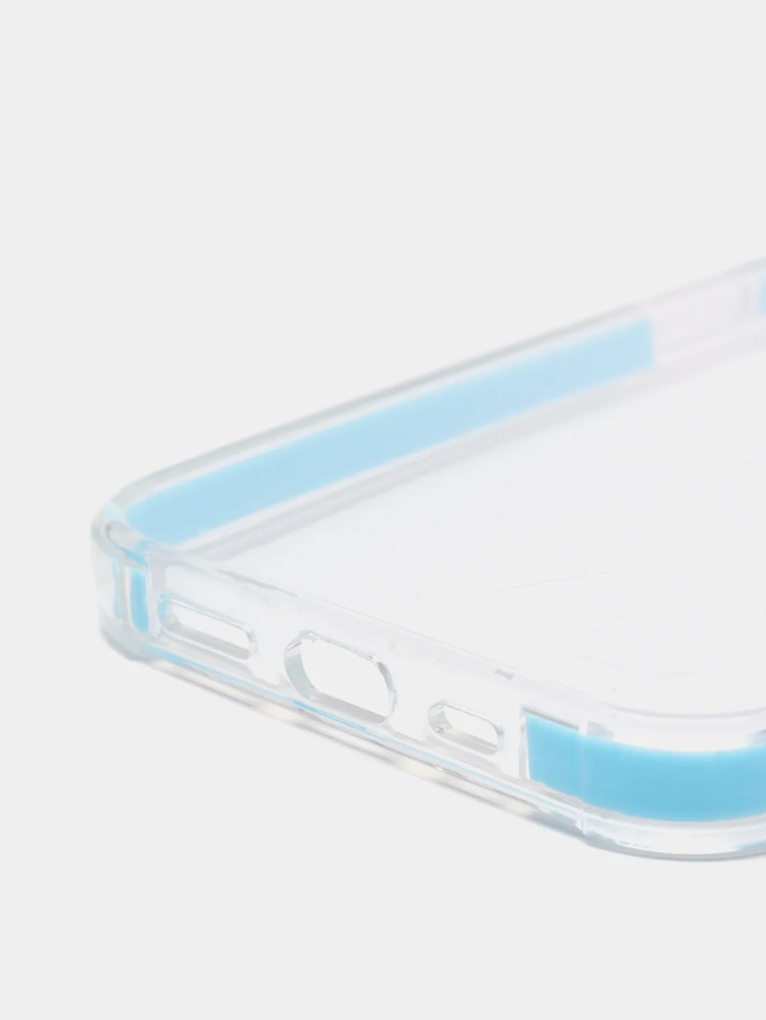 Голубой чехол iPhone 13, 13 Pro, 13 Pro max