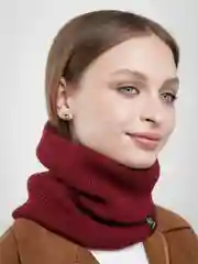 Марсала шарф утепленный