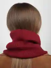 Марсала шарф утепленный