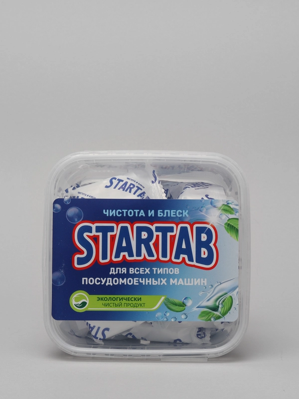 Бесфосфатные эко таблетки для посудомоечных машин 12 в 1 StarTab, 35 шт.Для мытья посуды