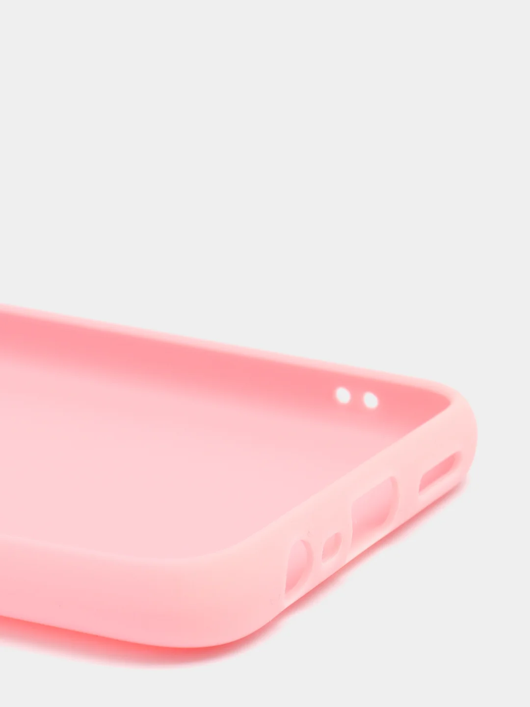 Розовый чехол Realme C11 2020 силиконовый