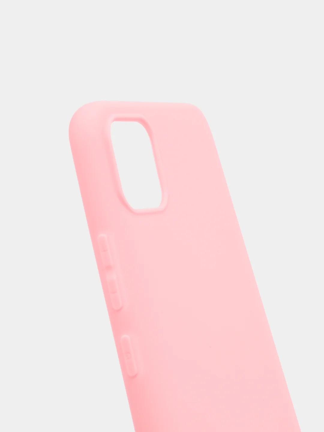 Розовый чехол Realme C11 2020 силиконовый