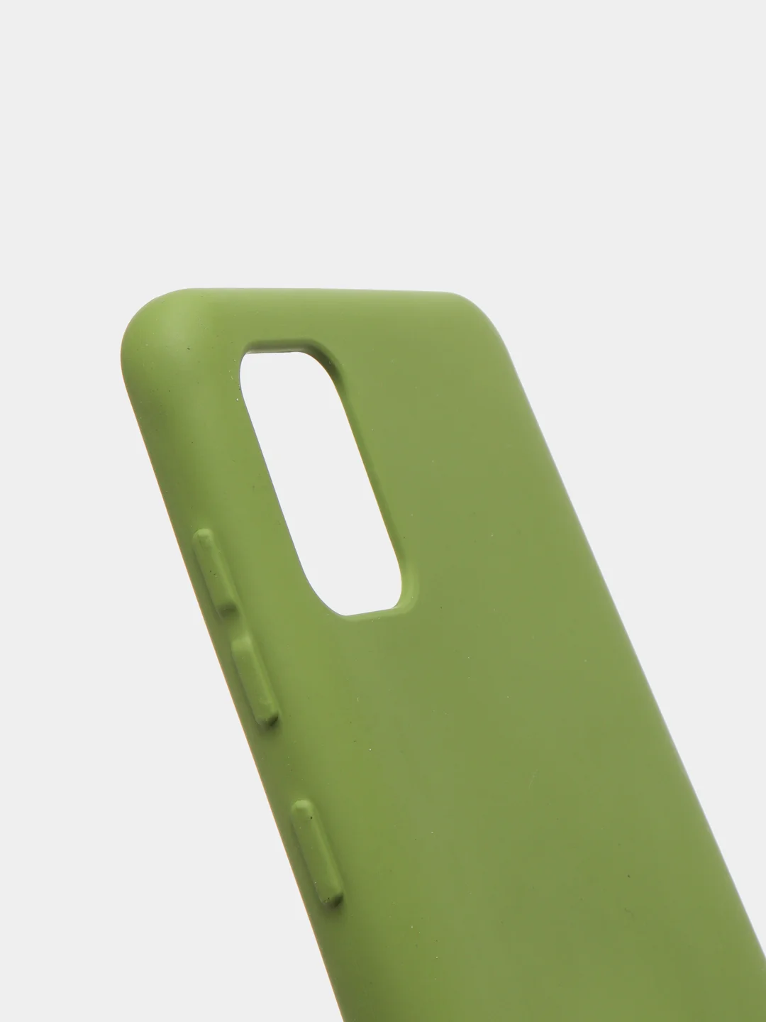 Зеленый чехол Samsung Galaxy A31, Самсунг Галакси А31 силиконовый Silicone Cover