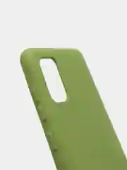 Зеленый чехол Samsung Galaxy A31, Самсунг Галакси А31 силиконовый Silicone Cover
