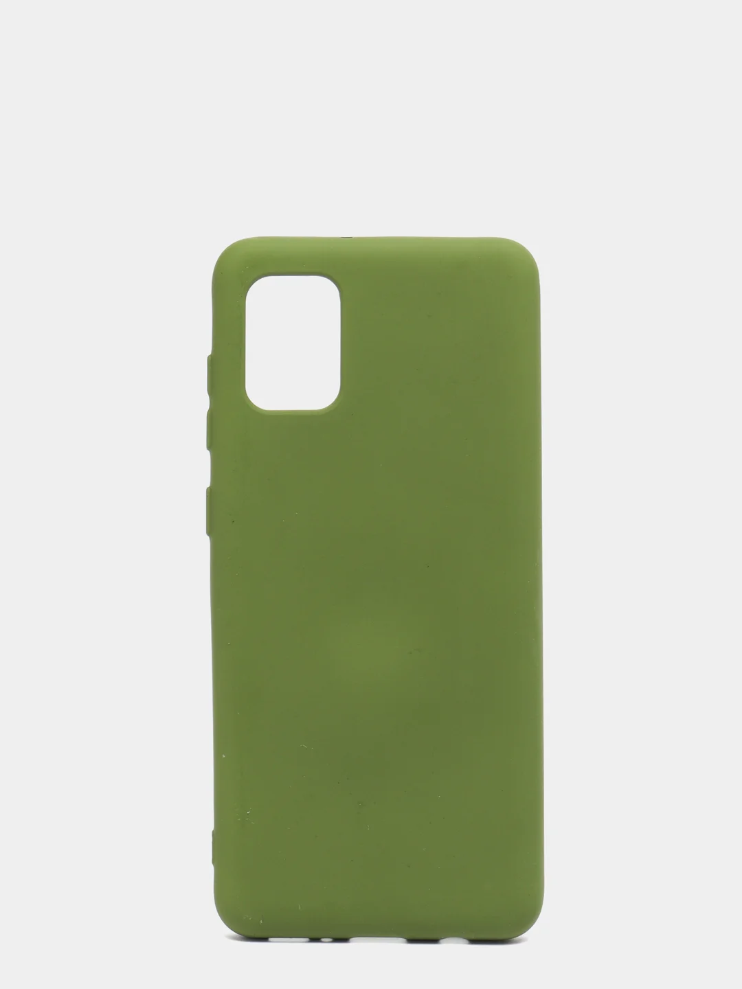 Зеленый чехол Samsung Galaxy A31, Самсунг Галакси А31 силиконовый Silicone Cover