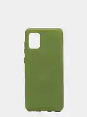 Зеленый чехол Samsung Galaxy A31, Самсунг Галакси А31 силиконовый Silicone Cover