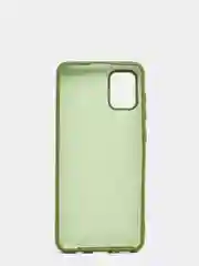 Зеленый чехол Samsung Galaxy A31, Самсунг Галакси А31 силиконовый Silicone Cover