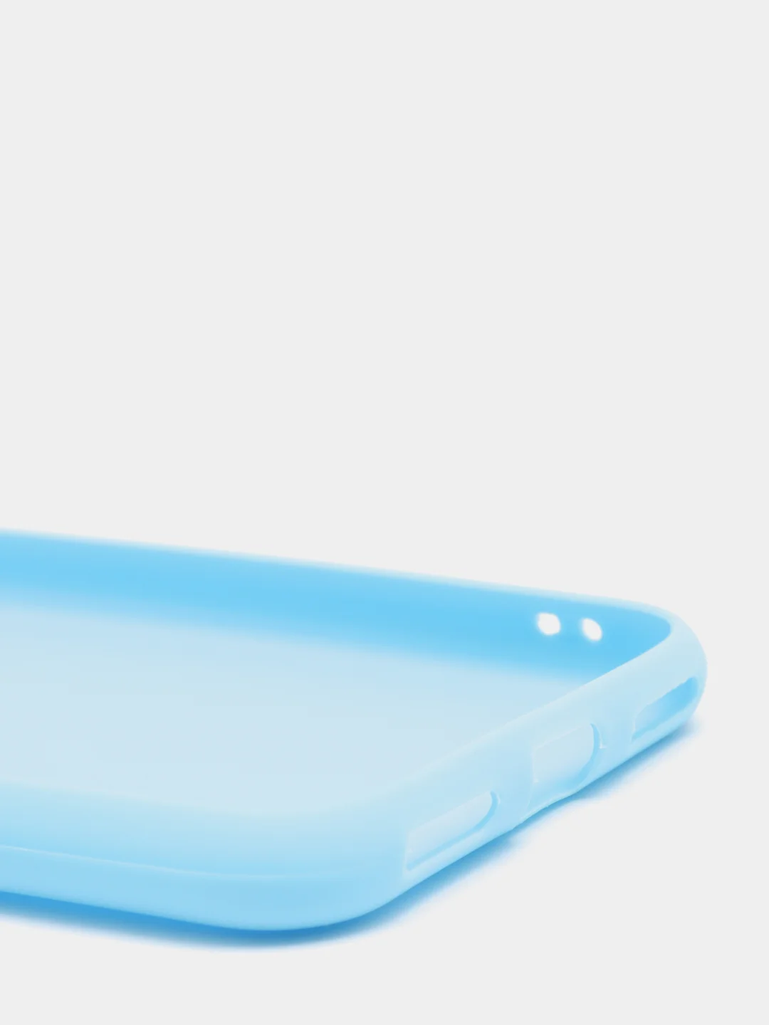 Голубой чехол силиконовый Honor 8A / 8А Prime / Huawei Y6 2019 / У6 Prime 2019 / Y6s, Хонор 8А
