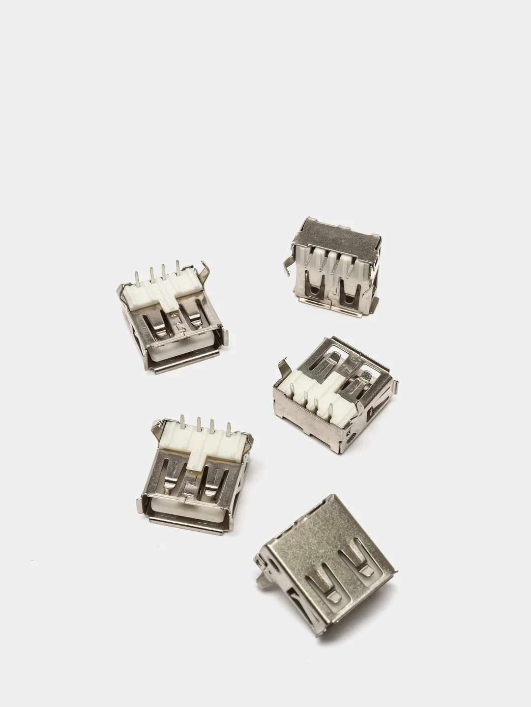 5 штук Гнездо USBA-1J разъем юсб USB 2.0 на плату