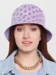 Лавандовый панама двусторонняя летняя