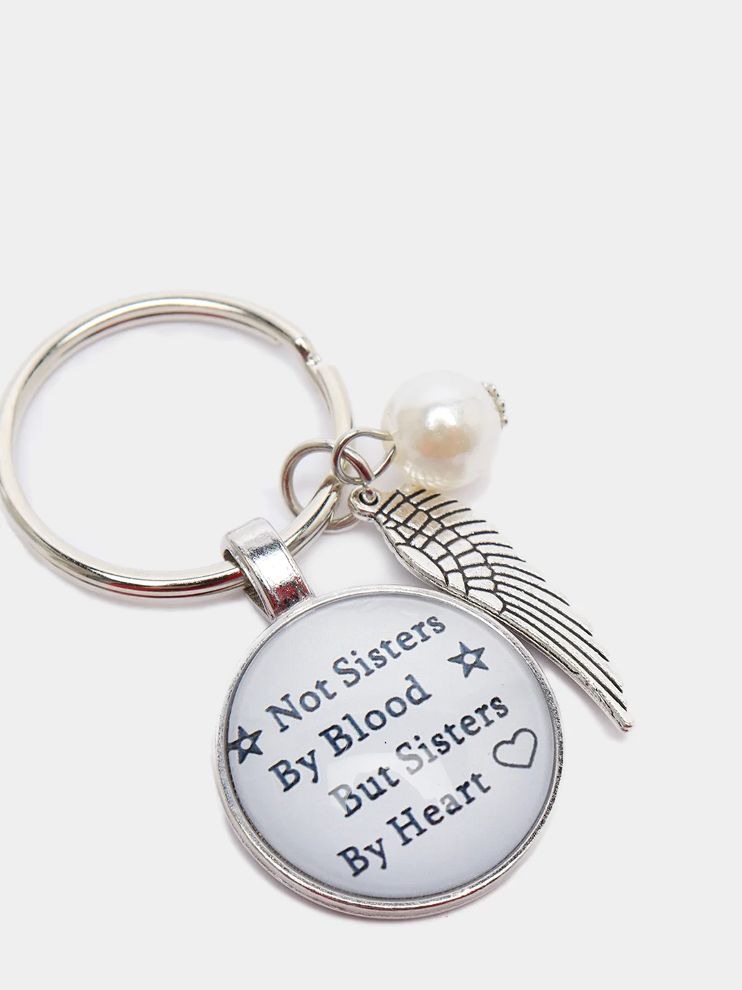 Брелок - "Not Sisters By Blood But Sisters By Heart"