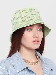 Зеленый панама летняя двусторонняя