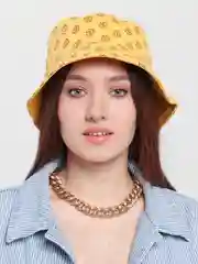 Желтый панама двусторонняя летняя