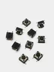10 штук Кнопка тактовая 6*6*4.3мм SMD KAN0641-0431B микрокнопка