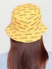 Желтый панама летняя двусторонняя