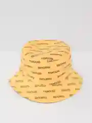 Желтый панама летняя двусторонняя