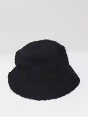 Черный панама утеплённая женская