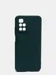 Зеленый чехол с защитой камеры и бархатом внутри для REDMI 10