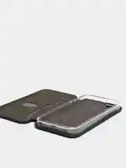 Зеленый чехол-книжка iPhone 5 / iPhone SE