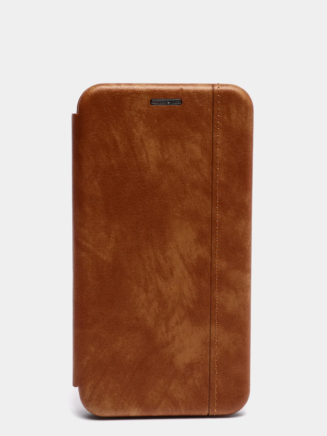 Коричневый чехол книжка iPhone 11